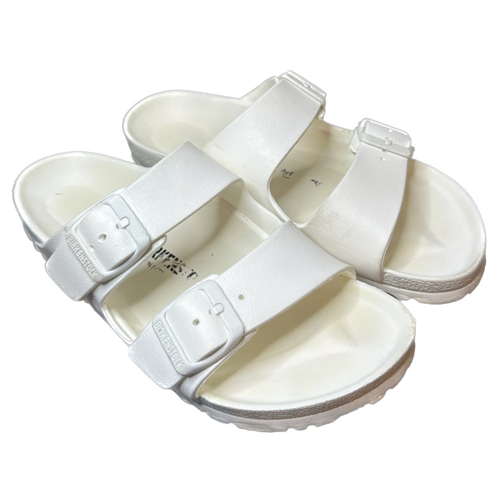 Birkenstock Arizona Essentials Slides/Sandals Size 5-5.5 White